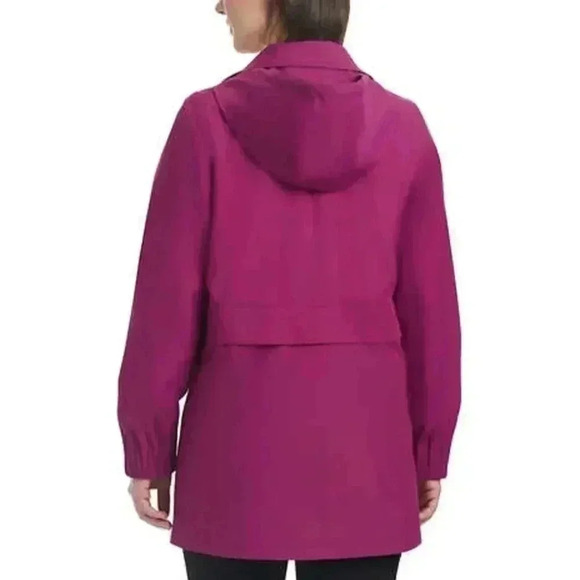 NWT Vince Camuto Pink Jacket Women's Lightweight Rain Coat Size XL - Picture 12 of 12